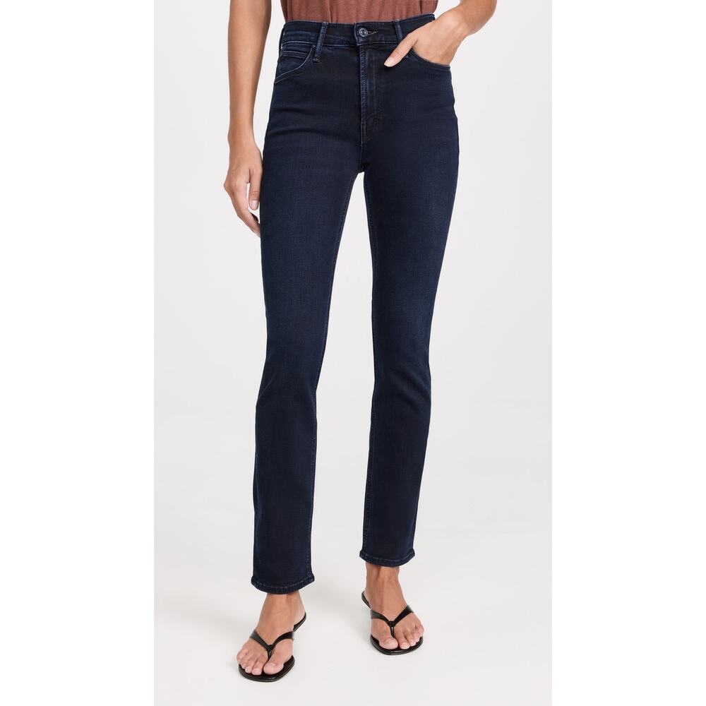 Mother 'The Mid' Blue Rise Dazzler Ankle Jeans Size 28
